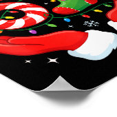 6 7 Pajamas Six Seven Matching Ugly Christmas 67 F ポスター (角)