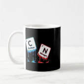 6 7 Periodic Table Meme Science Chemistry6 7 Perio コーヒーマグカップ (左)