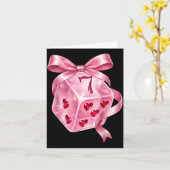 6 7 Preppy Valentine Y2k Funny Coquette Nk Dice Bo カード (黄色い花)