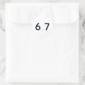 6 7 Six Seven Epic Lit  ラウンドシール (バッグ)