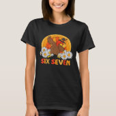 6 7 Six Seven Meme 67 Funny Turkey Dabbing Thanksg Tシャツ (正面)