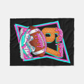 6 7 Six Seven Meme American Football Drip Number 6 フリースブランケット (正面(横))