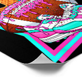 6 7 Six Seven Meme American Football Drip Number 6 ポスター (角)