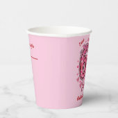 6 7 Six Seven Meme Trend Girls 7th Birthday 紙コップ (右)