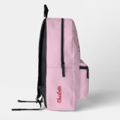 6 7 Six Seven Meme Trend Girls Pink Backpack プリントバックパック (左)