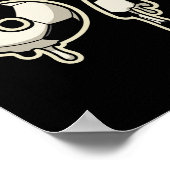 6 7 Soccer Byll Drip Graphic Six Seven Meme  ポスター (角)