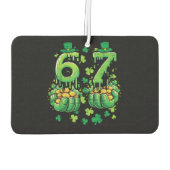 6 7 St Patricks Day カーエアーフレッシュナー (裏面)