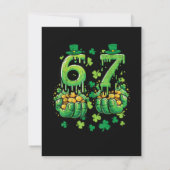 6 7 St Patricks Day カード (裏面)