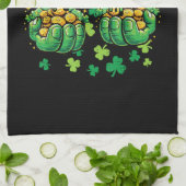 6 7 St Patricks Day キッチンタオル (折り畳み)