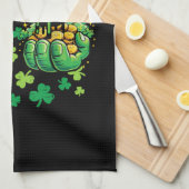 6 7 St Patricks Day キッチンタオル (四つ折り)