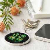 6 7 St Patricks Day キーホルダー (側面)