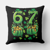 6 7 St Patricks Day クッション (裏面)