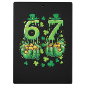 6 7 St Patricks Day クリップボード (裏面)
