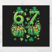 6 7 St Patricks Day ビールラベル (シングルラベル)