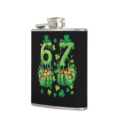 6 7 St Patricks Day フラスク (左)