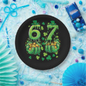 6 7 St Patricks Day ペーパープレート (パーティー)