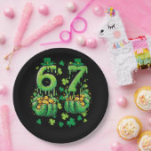6 7 St Patricks Day ペーパープレート (パーティー)