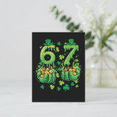 6 7 St Patricks Day 案内ポストカード (スタンド正面)