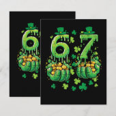 6 7 St Patricks Day 案内状 (正面/裏面)