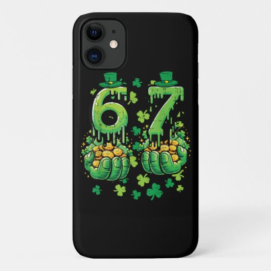 6 7 St Patricks Day Case-Mate iPhoneケース (裏面)