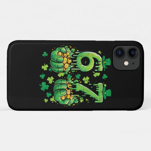 6 7 St Patricks Day Case-Mate iPhoneケース (裏面(横))