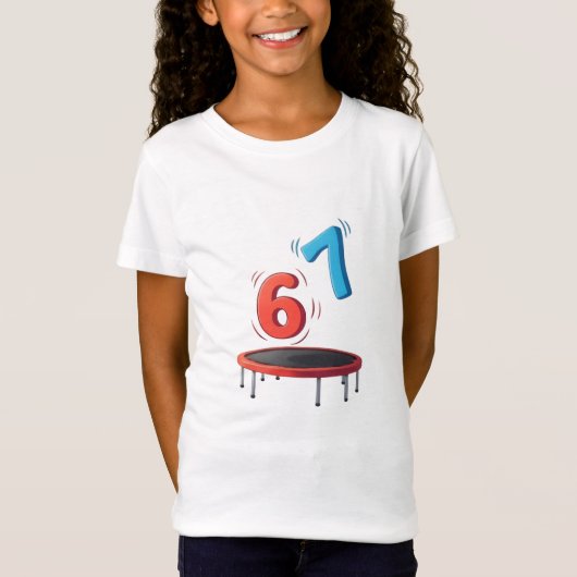6 7 Trampoline Tシャツ (正面)
