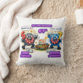 6’7” Vital for Survival Chemistry Elements   クッション (ブランケット)