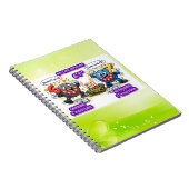 6’7” Vital for Survival Chemistry Elements   ノートブック (右側)