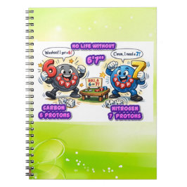 6’7” Vital for Survival Chemistry Elements   ノートブック