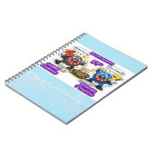 6’7” Vital for Survival Chemistry Elements   ノートブック (左側)