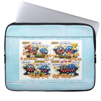 6’7” Vital for Survival Chemistry Elements   ラップトップスリーブ