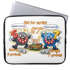 6’7” Vital for Survival Chemistry Elements   ラップトップスリーブ