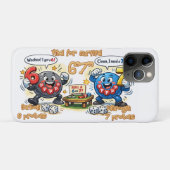 6’7” Vital for Survival Chemistry Elements   Case-Mate iPhoneケース (裏面(横))