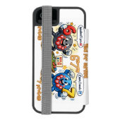 6’7” Vital for Survival Chemistry Elements   Incipio iPhoneウォレットケース (フォリオ裏面)