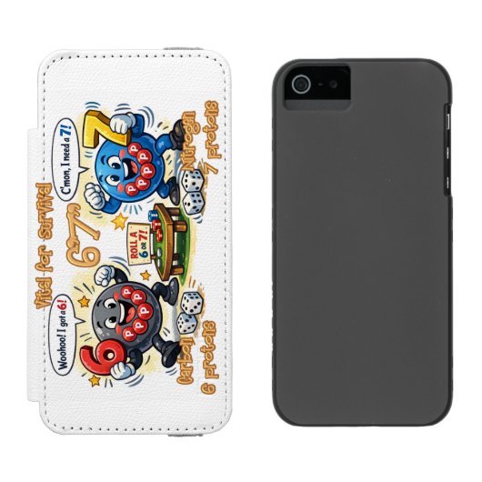 6’7” Vital for Survival Chemistry Elements   Incipio iPhoneウォレットケース (並列)