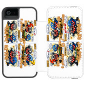 6’7” Vital for Survival Chemistry Elements Incipio iPhoneウォレットケース (フォリオ Open)