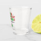 6-7th Shot of Christmas Brain Rot Funny Holiday ショットグラス (右)