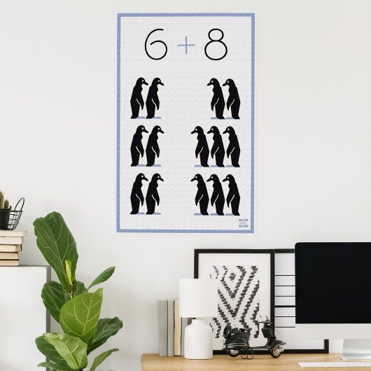 6 + 8ポスター ポスター (ホームオフィス)