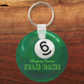 6 Ball キーホルダー (正面)