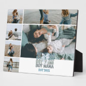 6 Boy Mama Custom Photo Collage フォトプラーク (側面)
