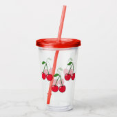 6 cerezas  アクリルタンブラー (裏面)