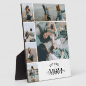 6 Custom Photo Collage Best Mom Ever  フォトプラーク (側面)