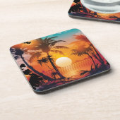 6 HOME LIFE'S JOURNEY CHEER UP PLASTIC COASTERS  コースター (左側)