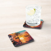 6 HOME LIFE'S JOURNEY CHEER UP PLASTIC COASTERS  コースター (右側)