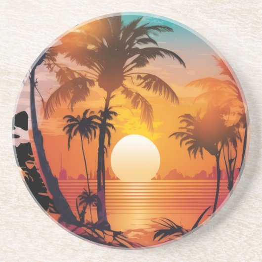 6 HOME LIFE'S JOURNEY CHEER UP SANDSTONE COASTERS  コースター (正面)