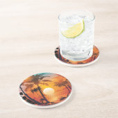 6 HOME LIFE'S JOURNEY CHEER UP SANDSTONE COASTERS  コースター (側面)