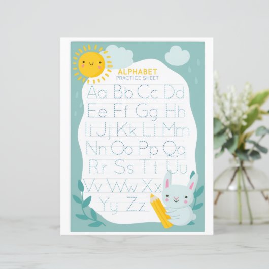 6 Learn To Spell A to Z Teacher Home Schooling (スタンド正面)