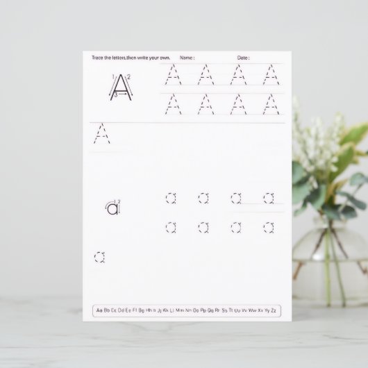 6 Learn To Spell Letter A Teacher Home Schooling (スタンド正面)