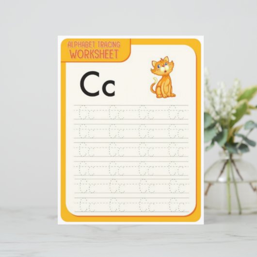 6 Learn To Spell Letter C Teacher Home Schooling (スタンド正面)