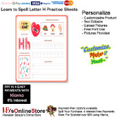 6 Learn To Spell Letter H Teacher Home Schooling